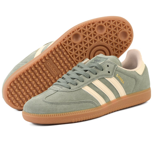 Adidas - Samba ADV (Silver Green/Wonder White/Gold Metallic)